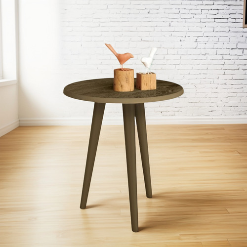 Mesa Lateral Brilha Rustico