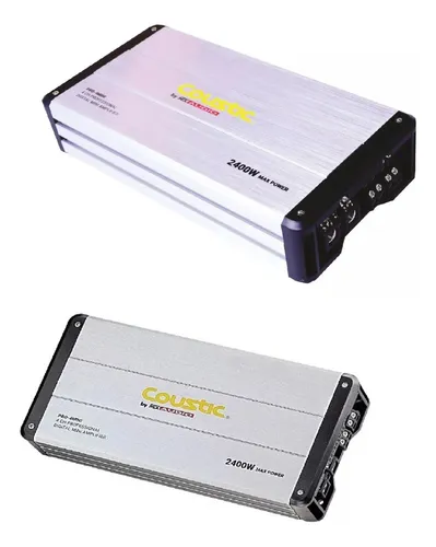 comprar  Amplificador 1 Canal Coustic Pro-1mini+amplificador Pro-4mi