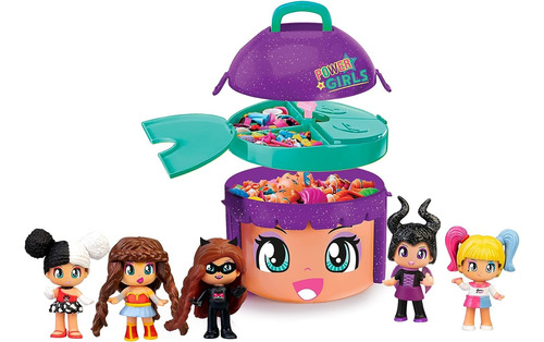 Pinypon Cabeza Power Girls 5 Figuras Edición Limitada