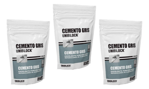 Cemento Gris Uniblock 4.5 Kg