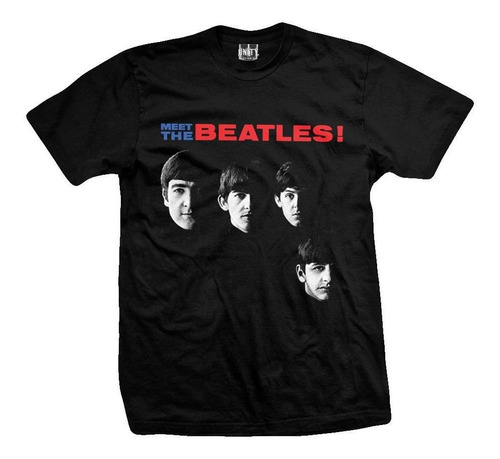 Remera The Beatles  Meet The Beatles 