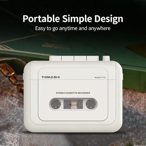 Walkman Cassette Player, Portable Stereo Playback, Suppor...