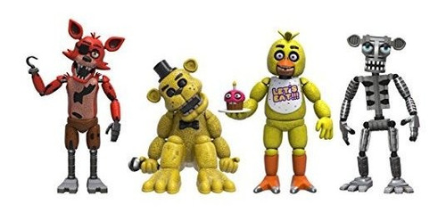 Paquete De Figuras Del Juego Nights At Freddy's 4