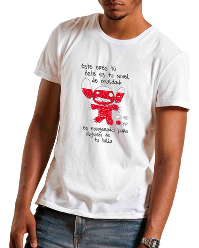Playeras De Lilo Y Stich Niveles De Maldad Lys-012