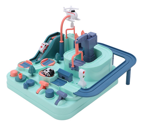 Brinquedos Pré-escolares Race Track Car Set Diy Assembly Toy