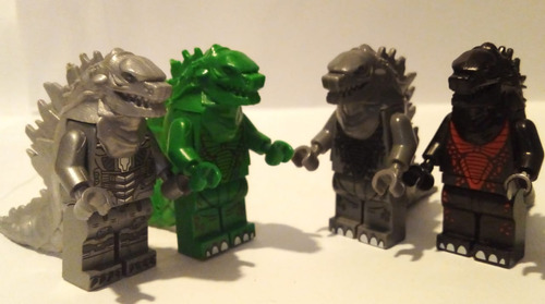 Muñecos Tipo Lego Godzilla