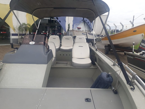 Lancha Ao-mar Ano 2003 Com Mercury 90 Hp