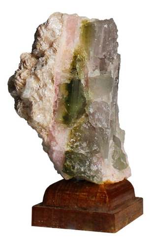 Pedra Turmalina Melancia Natural Bruta Energética 58g 5cm