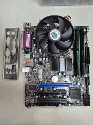 Lote Com 5 Kit Placa Mãe Processador E Memória (Usado)