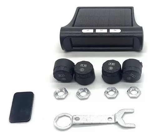 Monitoreo Tpms Presión Y Temp Llantas Neumáticos Auto Solar