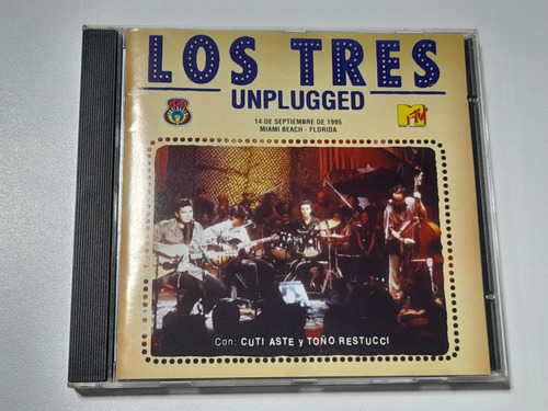 Los Tres - Unplugged (cd Excelente)  