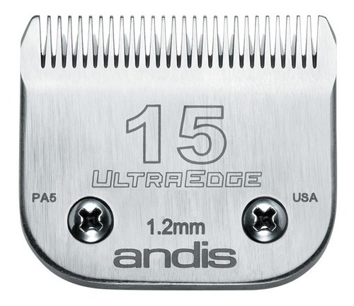 Hojilla Andis Nº 15 Ultraedge Peluqueria Canina 1,2 Mm