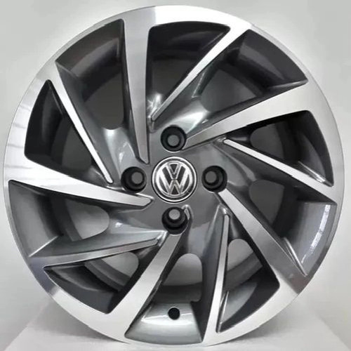 02 Rodas Voyage Gol Aro 17 4x100 (2 Unidades)+bicos