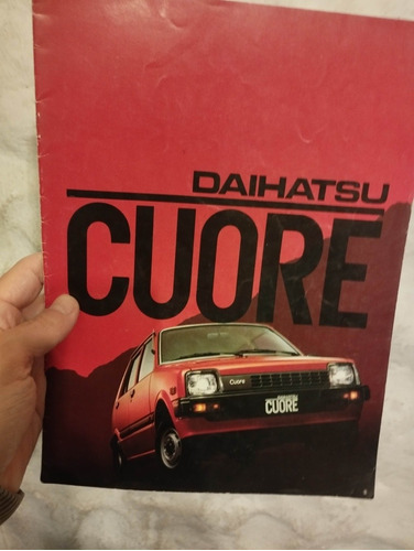 Folleto Catálogo Daihatsu Cuore 14 Páginas En Español 