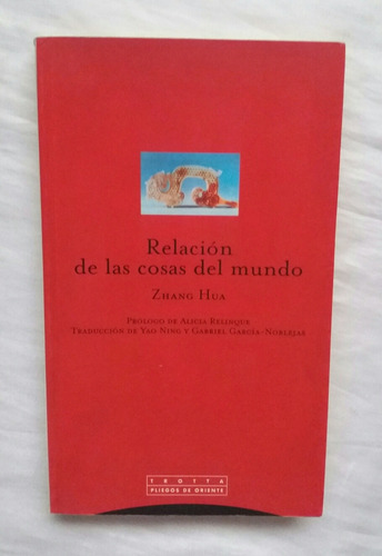 Zhang Hua Relacion De Las Cosas Del Mundo Libro Original