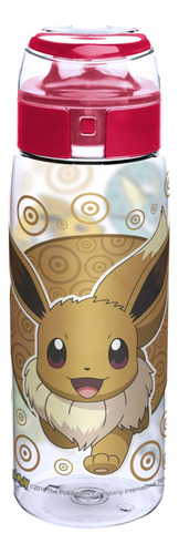 Zak Diseña Pokémon 25 Oz. Botella De Boca Ancha Sin Bpa, Eev