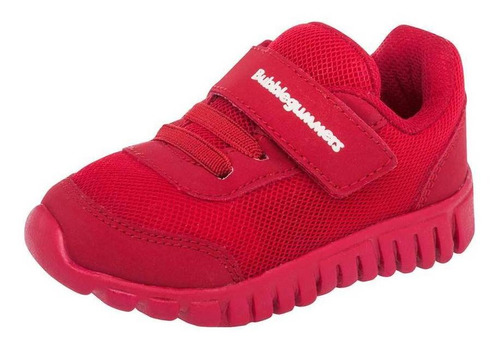 Tenis Casual Bubble Gummers Hit Para Niño Color Rojo E6