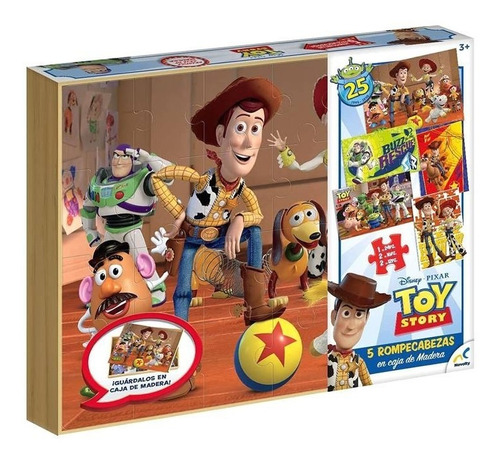 Rompecabezas 5 En 1 Toy Story Novelty