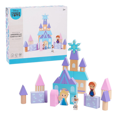 Juguetes De Madera De Disney Frozen Arendelle Castle Block S