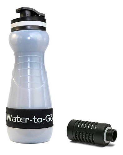 Botella De Agua Filtrada Pequeña Water-to-go Con Filtro Puri