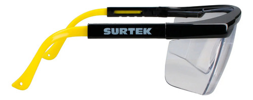 Lentes De Seguridad Ajustables Surtek® Policarbonato 2 Pzs