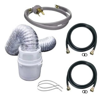 Kit De Instalación Lavadora/secadora Cable Mangueras Ducto