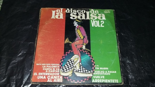 El Disco De La Salsa Vol 2 Luis Perico Lp Vinilo Salsa Vario