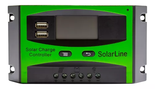 Controlador De Carga 30 Amper P/ Paneles Solares 12v 24v