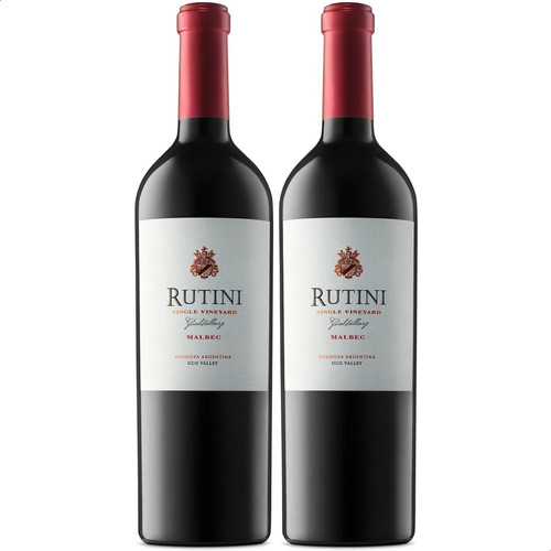 Vino Rutini Gualtallary Single Vineyard Malbec Tinto X2 Unid