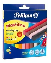 Comprar Plastilina Caja C\u002F10 Barras De Colores Pelikan 40 Cajitas