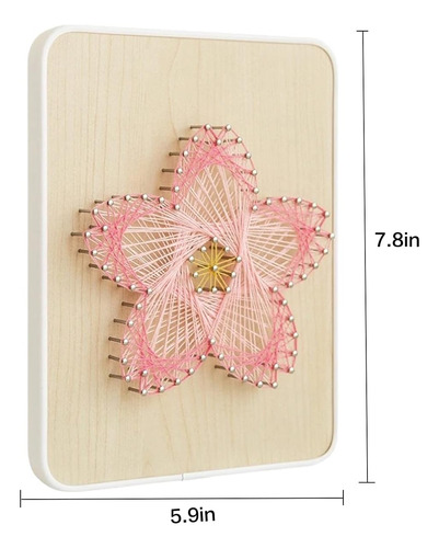 Bazima Diy String Art Kit Para Principiantes, Diy Sakura Cra