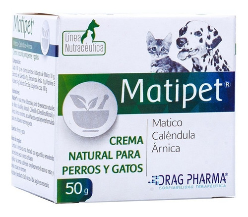 Matipet, Cicatrizante Natural, Para Perros Y Gatos 50 Grs