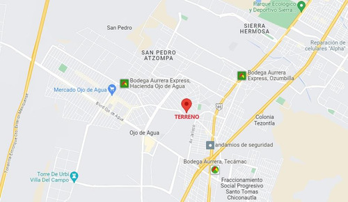 Terreno En Hacienda Ojo De Agua, Tecámac, Edo. Méx. Sup. 14,328 M2