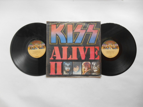 Lp Vinilo Kiss Alive Il Edición Casablanca Colombia 1978