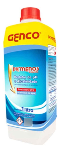 Ph Menos Redutor Ph E Alcalinidade 1l - Genco