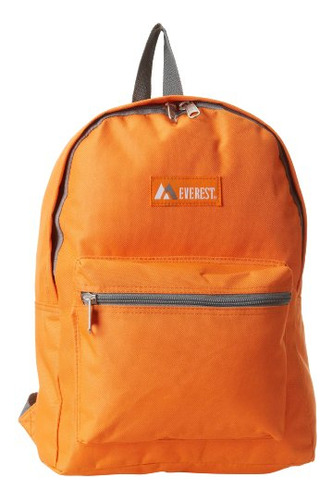 Mochila Everest Basic, Naranja, Talla Única