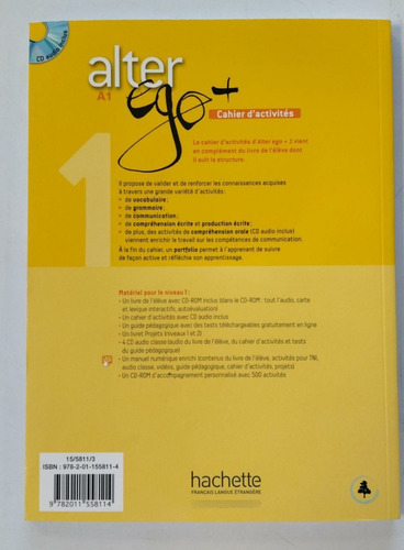 Libro: Alter A1 Ego + Cahier D Activites