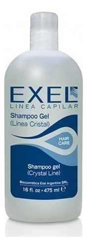 Shampoo Exel Elastina 475 Ml Linea Gel Profesional