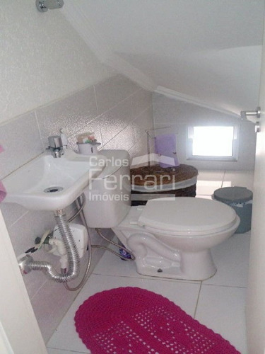 Imagem 4 de 15 de Sobrado Na Região De Vila Nova Mazzei Com 3 Dormitórios Sendo 1 Suíte, Quintal E 4 Vagas - Cf24951
