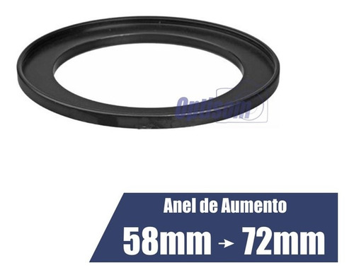 Anel De Aumento 58mm Para 72mm