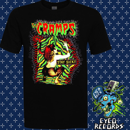 The Cramps - Stay Sick - Hardcore Punk - Polera- Cyco Record