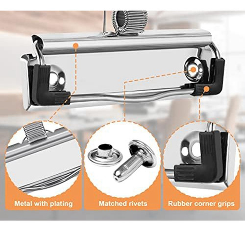 Paquete De 14 Clips Para Portapapeles Montables Con Portapap