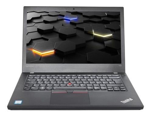 Notebook Lenovo ThinkPad T480 black 14", Intel Core i5 8350U  16GB de RAM 256GB SSD, Intel UHD Graphics 620 1920x1080px Windows 10 Pro