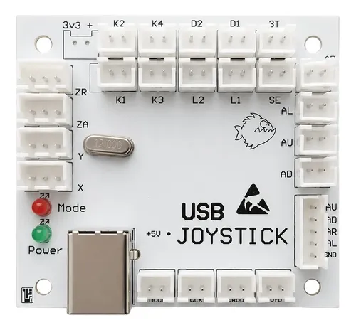 Kit Placa Zero Delay Com Analógicos + Interface Jukebox | MercadoLivre