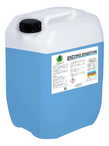 Enzymo Biodigestor Concentrado De Bacterias Y Enzimas 20 Lts
