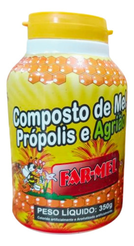 Jarabe Expectorante Extracto De Berro Miel Propóleo 350ml 