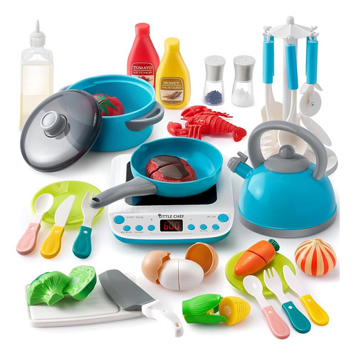 Joyin 37pcs Juego De Cocina Para Niños, Juego De Juguetes De