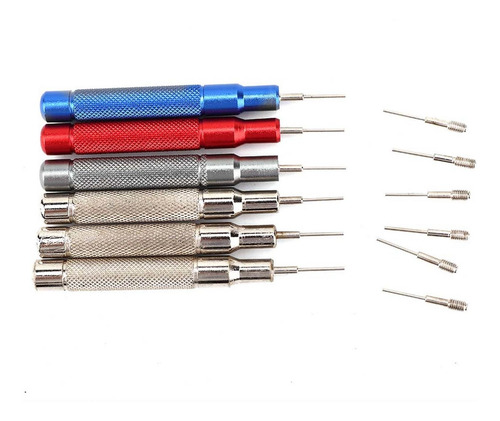 Imagen 2 de 10 de Pin Punch Set Bandas De Reloj Removedor De Agujas Para Reloj
