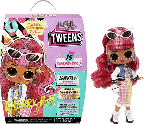 Muñeca Lol Surprise Tweens Fashion Doll Cherry Bb