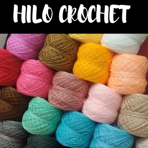 Hilo Crochetpack De 6 Ovillos De 50 Grs (surtidos)